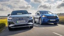 Audi Q4 40 e-tron S Edition vs Skoda Enyaq iV 80 Sportline